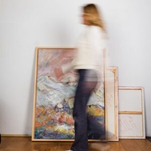 studio visit - Leonoor Ruigrok - Lace Ruig - contemporary artist, The Netherlands