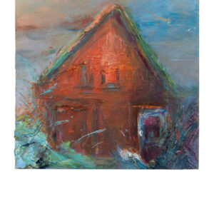 Oil painting on panel - expressive - symbolic - Leonoor Ruigrok - 2025