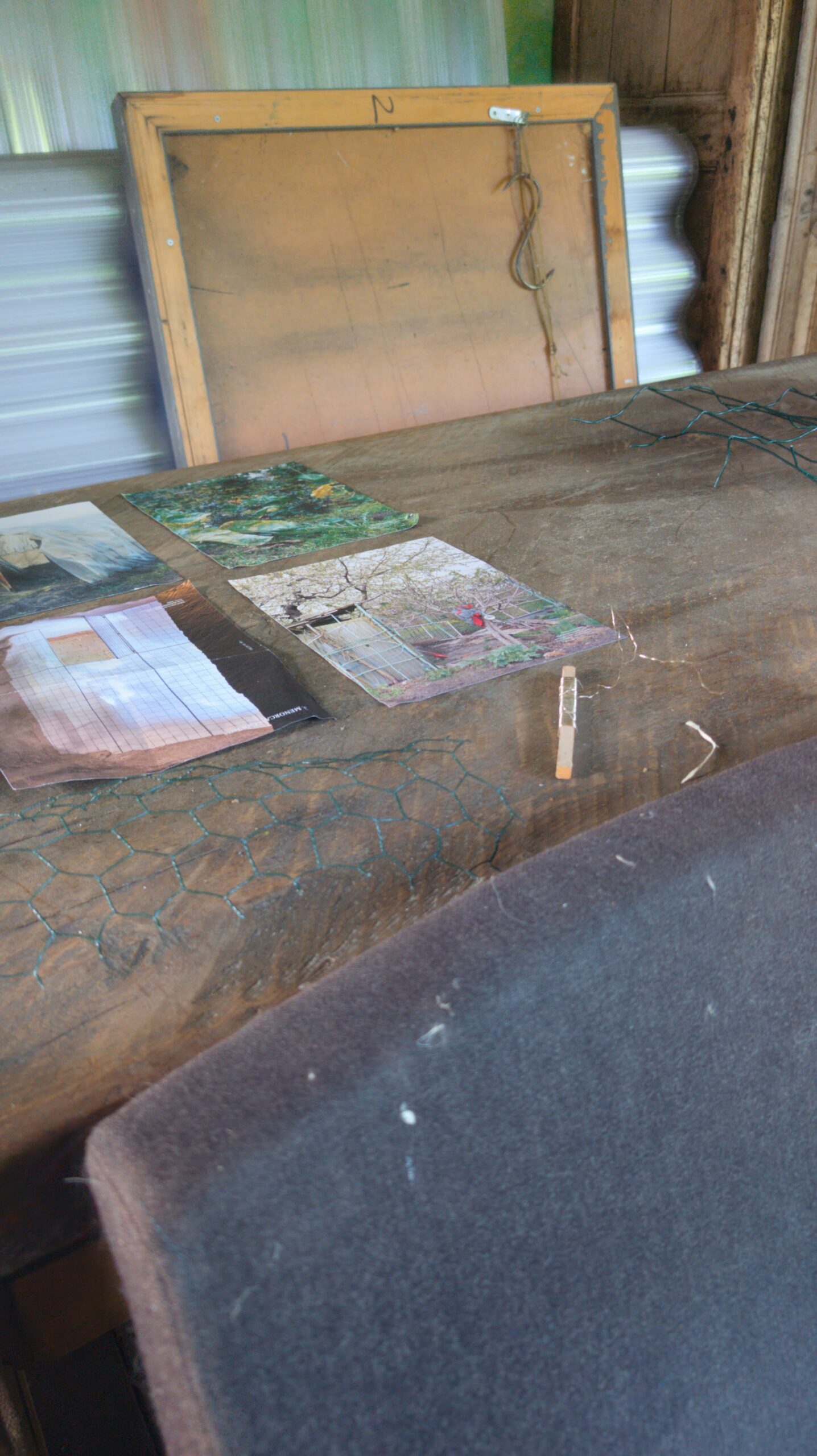secret art studio in nature