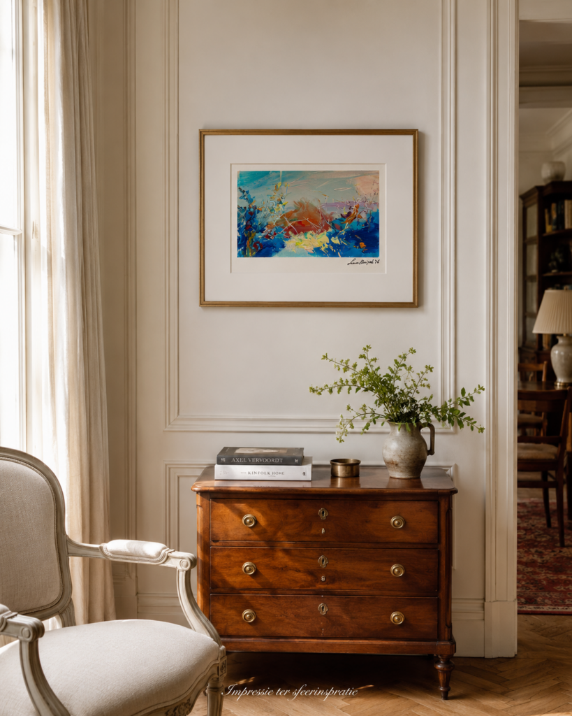 Artwork shown in an interior setting for scale reference.