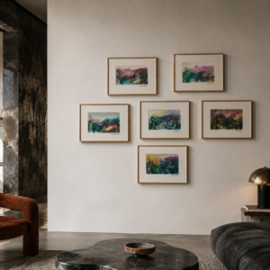 Interior impression to give a sense of scale.