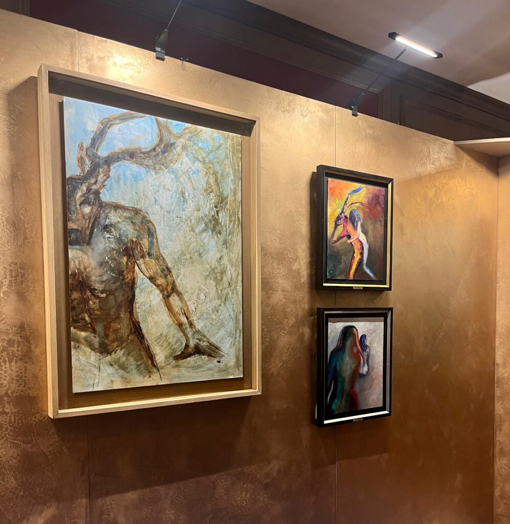 Contemporary art by Leonoor Ruigrok at the Art and Luxury Fair in Noordwijk